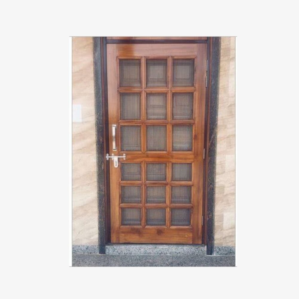 wooden jali door