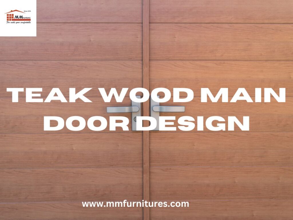 Teak Wood Main Door Design